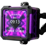 Система жидкостного охлаждения Thermalright Frozen Warframe PRO 360 Black ARGB (F-WFRAME-PRO-360-BL-ARGB)