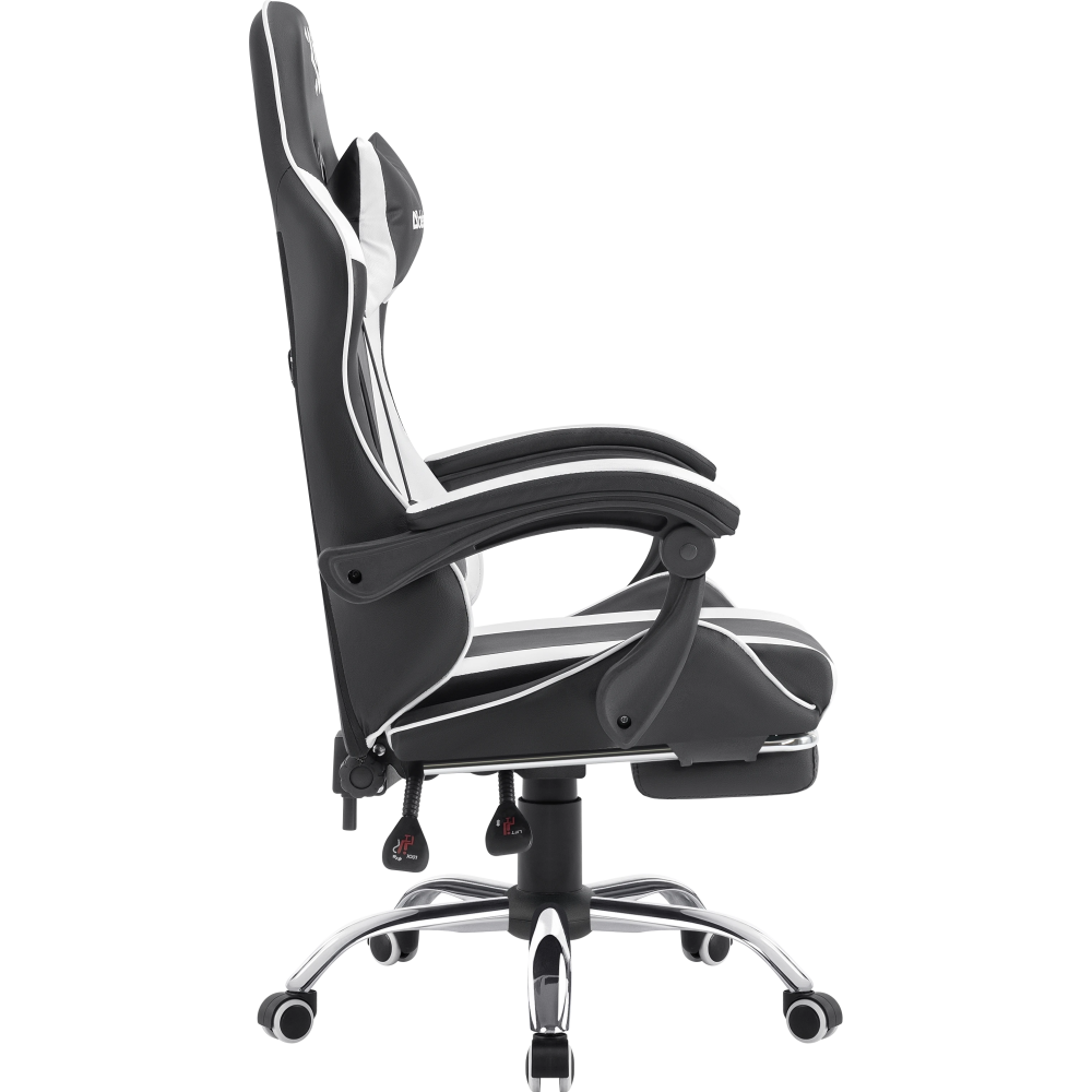 Игровое кресло Defender Tios Black/White - 64055 - фото 3