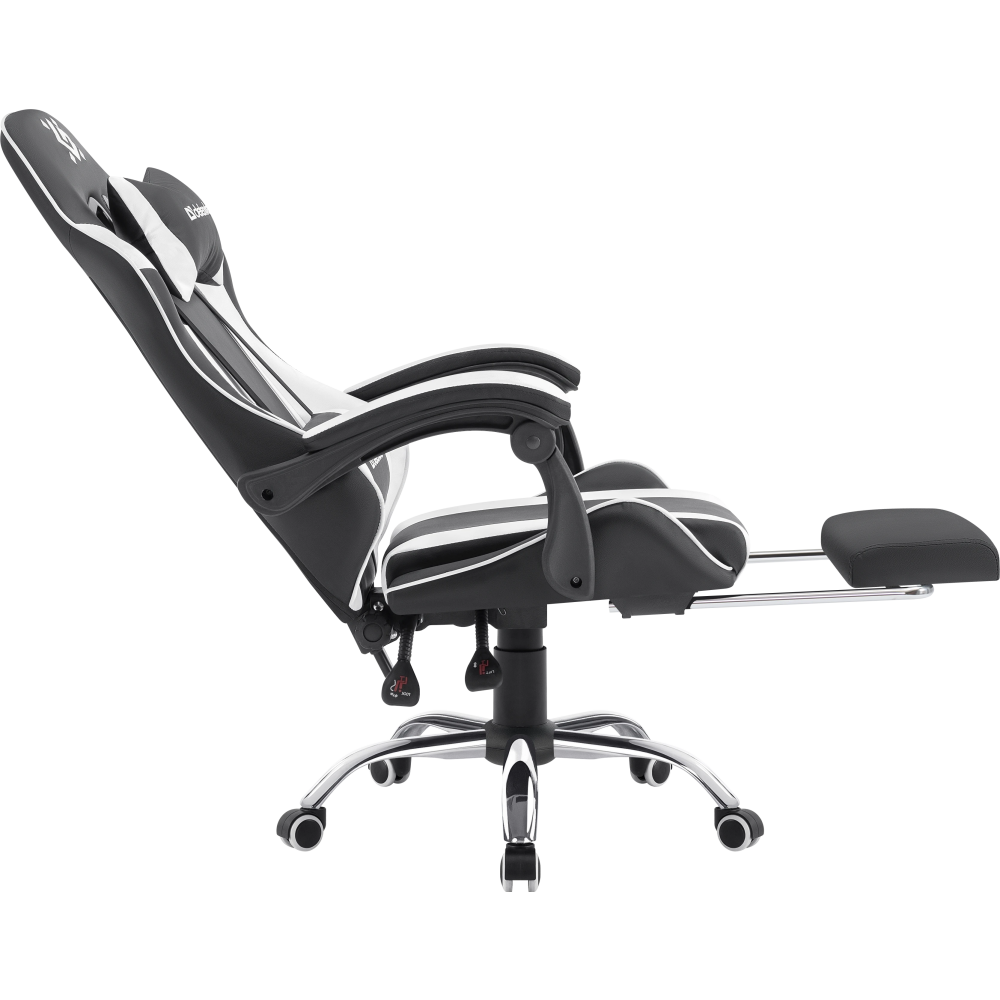 Игровое кресло Defender Tios Black/White - 64055 - фото 5