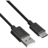 Кабель USB - USB Type-C, 1м, Buro BU-USB-AC-1M