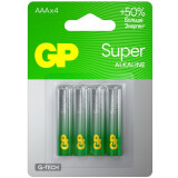 Батарейка GP 24AA21-2CRSBC4 (AAA, 4 шт.) (4891199226281)