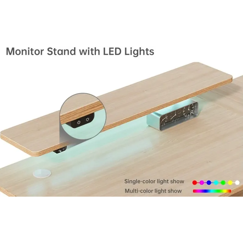 Компьютерный стол Eureka ERK-EHD-L60R-MW - фото 5