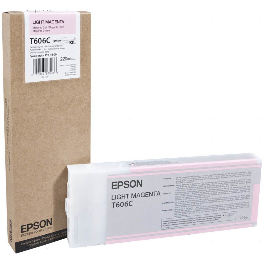 Картридж Epson C13T606C00 Light Magenta