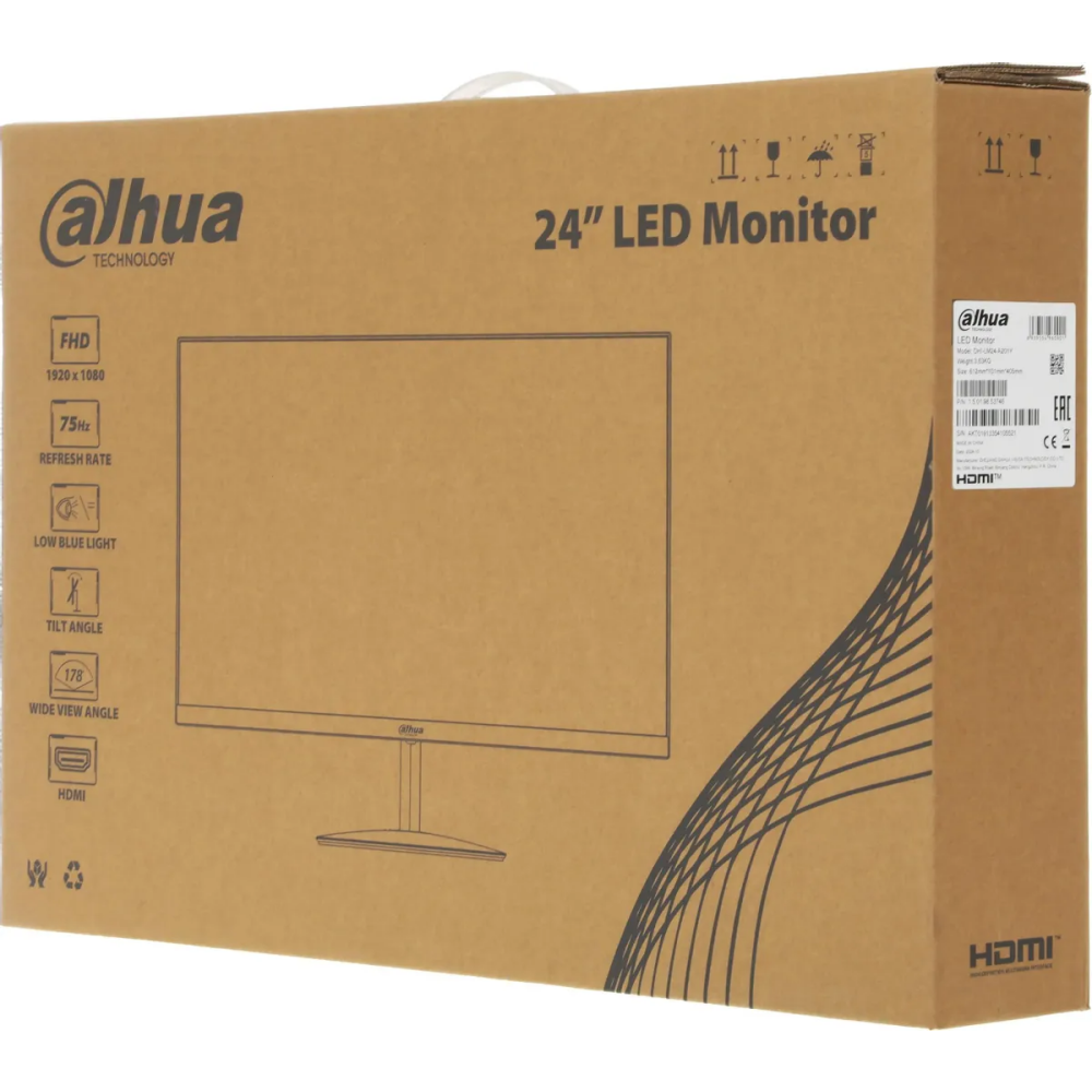 Монитор Dahua 24" DHI-LM24-A201Y - фото 11