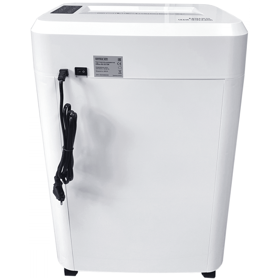 Уничтожитель бумаги (шредер) Office Kit S243N 3.9x38 - OK3938S243N - фото 5