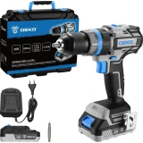 Дрель-шуруповёрт DEKO ZKCID20V (084-1037)
