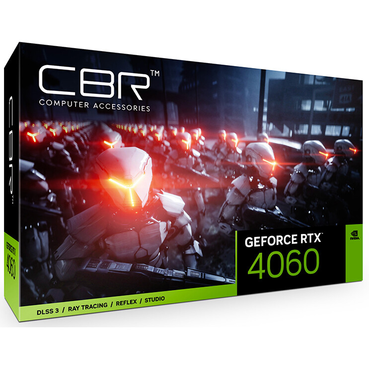 Видеокарта NVIDIA GeForce RTX 4060 CBR 8Gb (VGA-MSRTX4060-8G-RTL) - фото 7