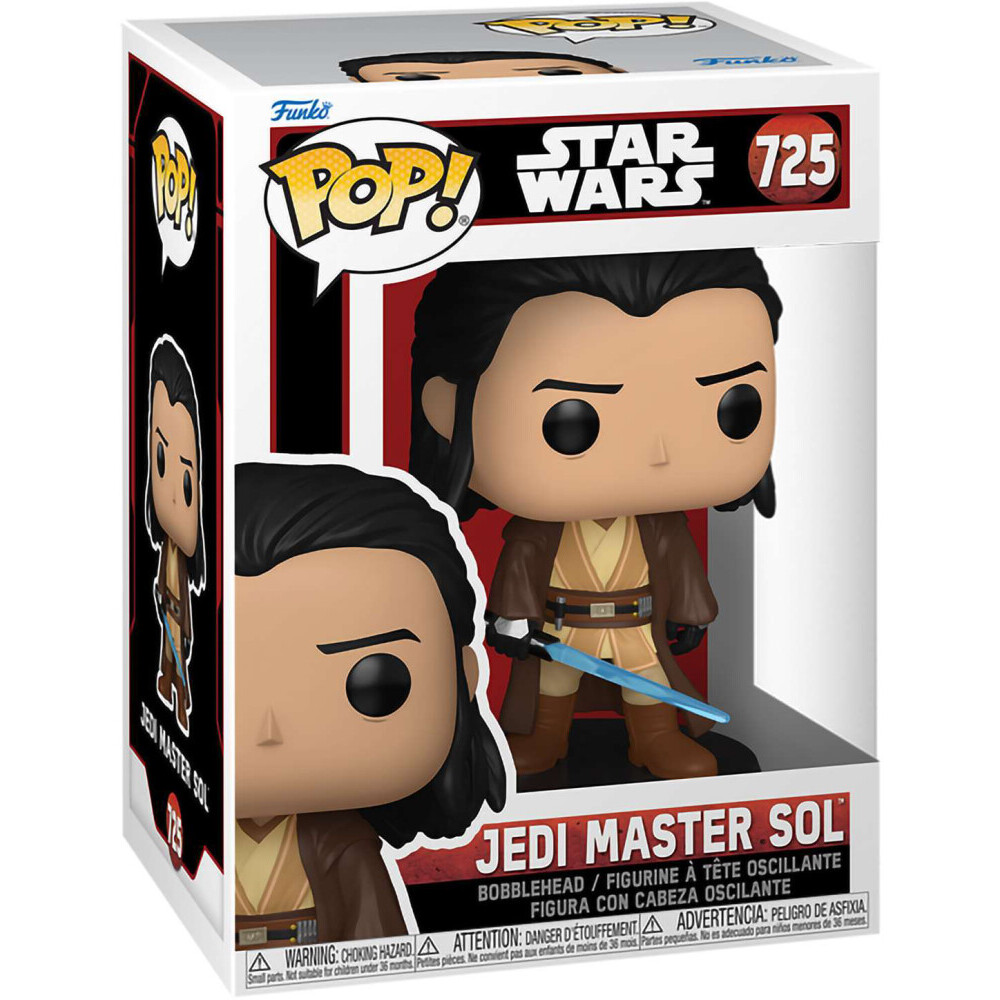 Фигурка Funko POP! Bobble Star Wars Acolyte Jedi Master Sol (725) - 79758 - фото 2