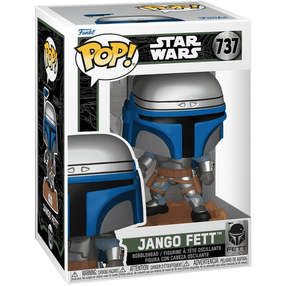 Фигурка Funko POP! Bobble Star Wars Fett Legacy Jango Fett - 82725 - фото 2