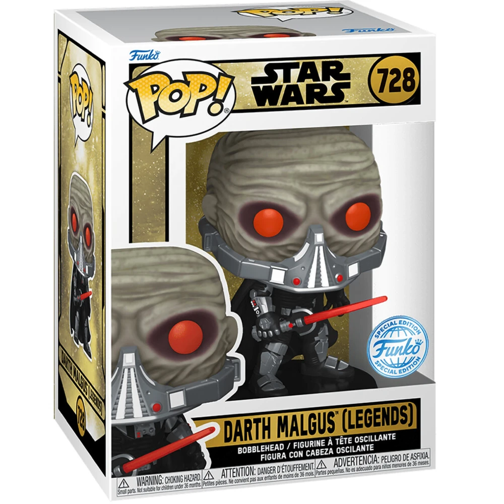 Фигурка Funko POP! Bobble Star Wars Gaming Greats Darth Malgus (Legends) (Exc) (728) - 81943 - фото 2