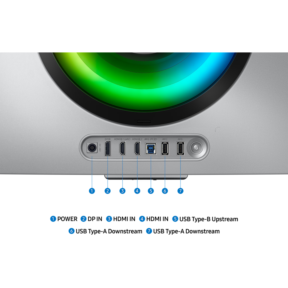 Монитор Samsung 34" S34DG852SI Odyssey OLED G8 - LS34DG852SIXCI - фото 13