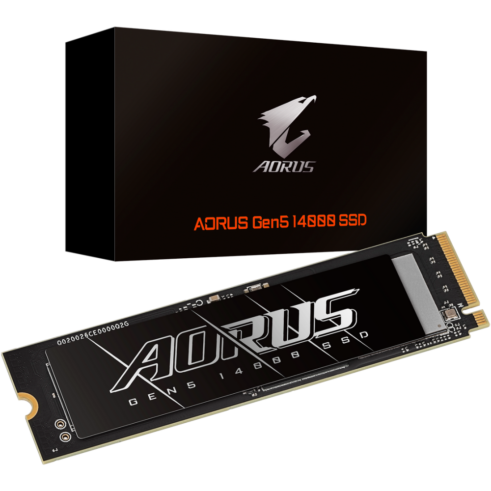 Накопитель SSD 1Tb Gigabyte Aorus Gen5 14000 (AG514K1TB) - фото 5