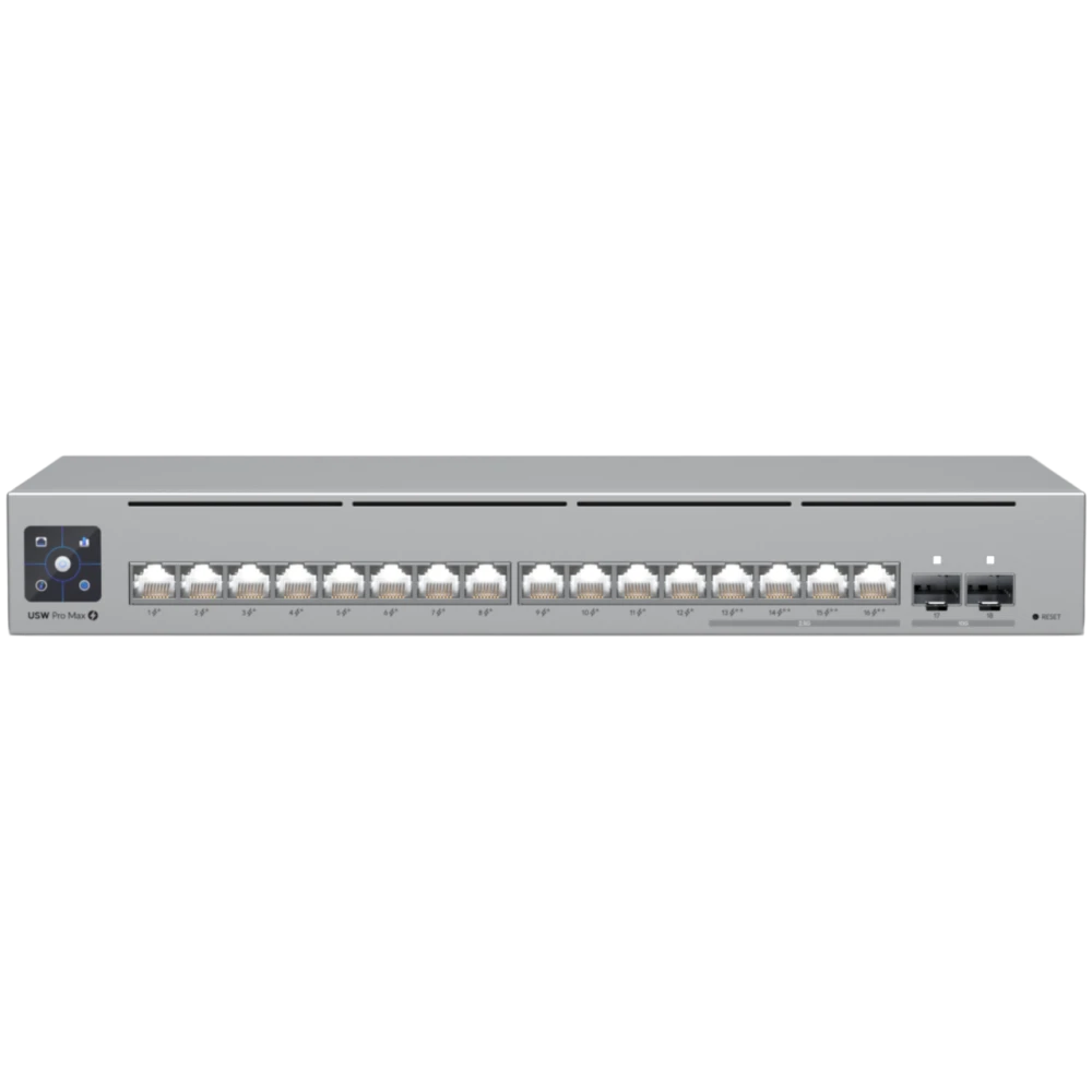 Коммутатор (свитч) Ubiquiti Pro Max 16 PoE - USW-Pro-Max-16-PoE