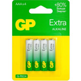 Батарейка GP G-Tech Extra Alkaline (AAA, 4 шт.) (24AXA21-2CRSBC4)