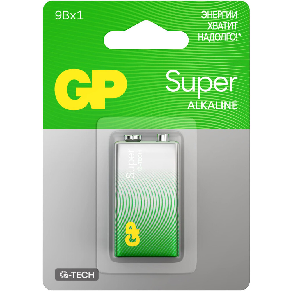 Батарейка GP Super G-Tech (9V, 1 шт.)