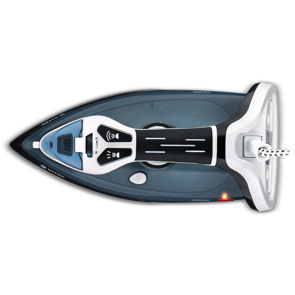 Утюг VITEK VT-8304 Black/White/Blue - фото 2