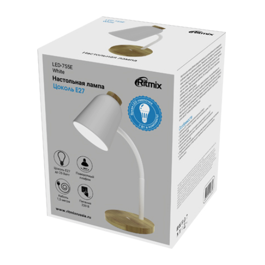 Светильник Ritmix LED-755E White - фото 3