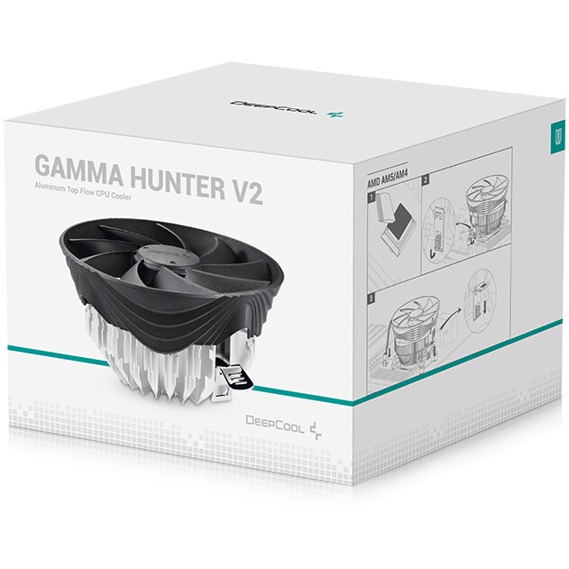Кулер DeepCool GAMMA HUNTER V2 - G-U-HUNTER-ARNNNN-G-1 - фото 6