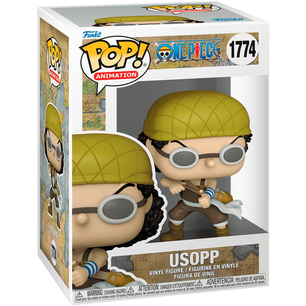 Фигурка Funko POP! Animation One Piece Usopp with Rubber Band - 80368 - фото 2