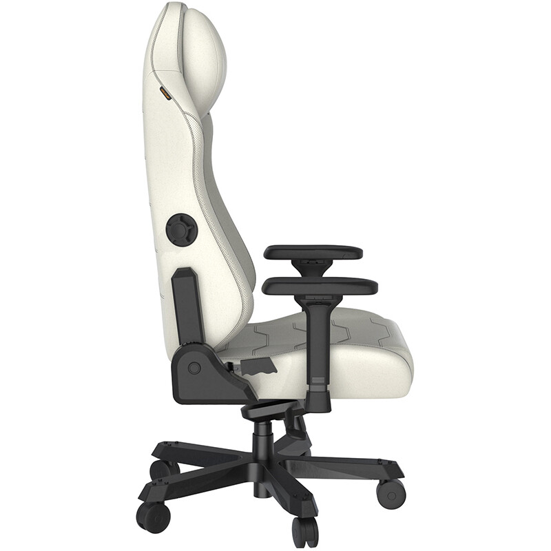 Игровое кресло DXRacer Master Plus/XL Leatherette White (GC/XLMF24LTA/W) - фото 4