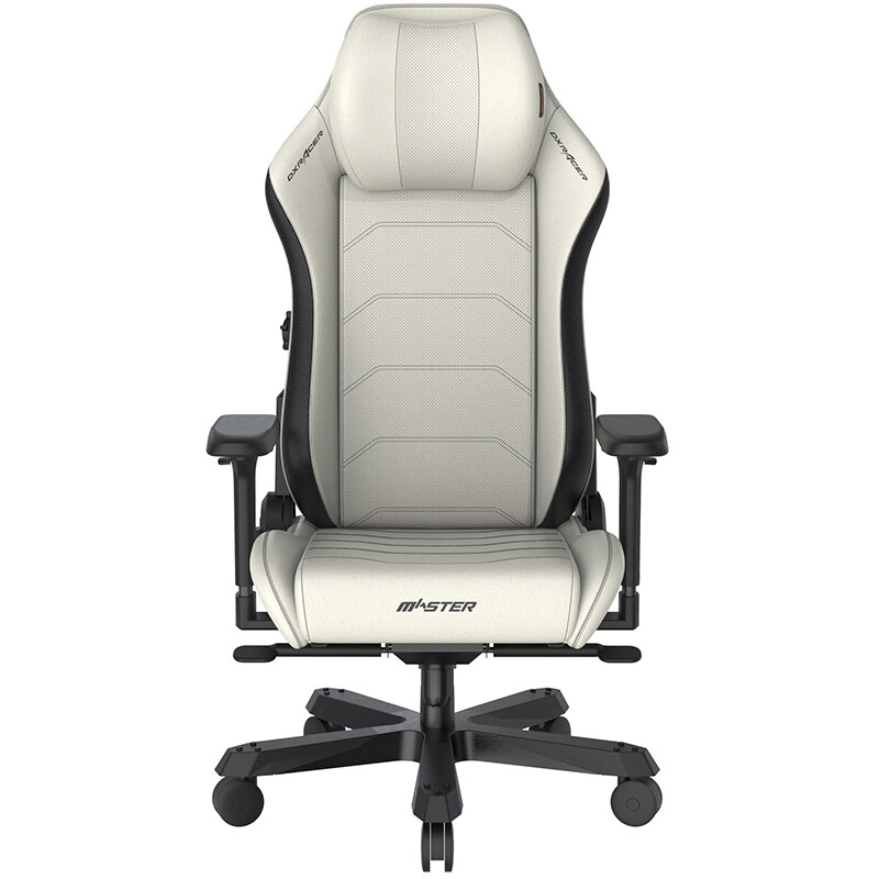 Игровое кресло DXRacer Master Plus/XL Leatherette White/Black (GC/XLMF24LTA/WN) - фото 2