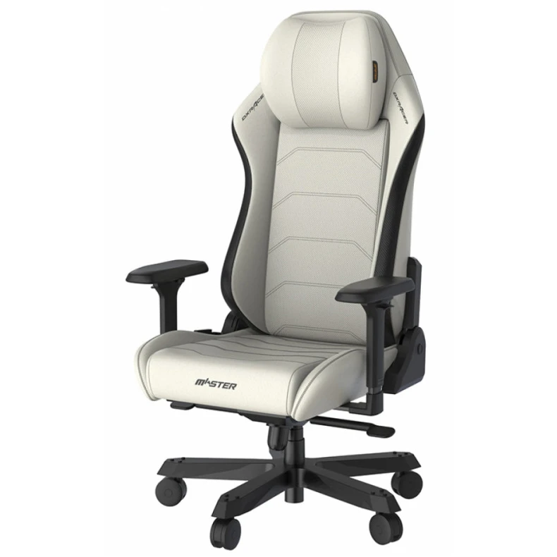 Игровое кресло DXRacer Master Plus/XL Leatherette White/Black (GC/XLMF24LTA/WN) - фото 3