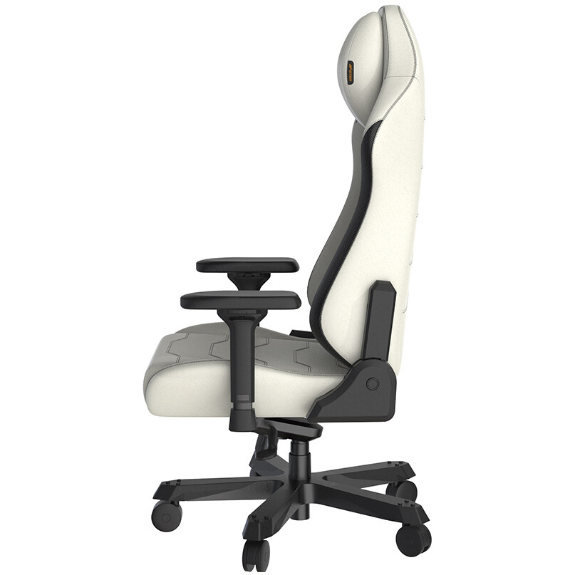 Игровое кресло DXRacer Master Plus/XL Leatherette White/Black (GC/XLMF24LTA/WN) - фото 5