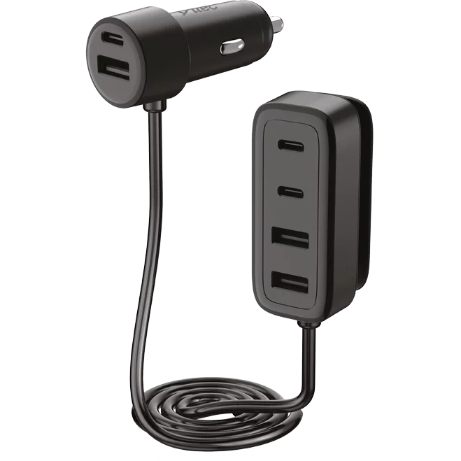 Автомобильное зарядное устройство ttec SmartCharger 6-in-1 Black