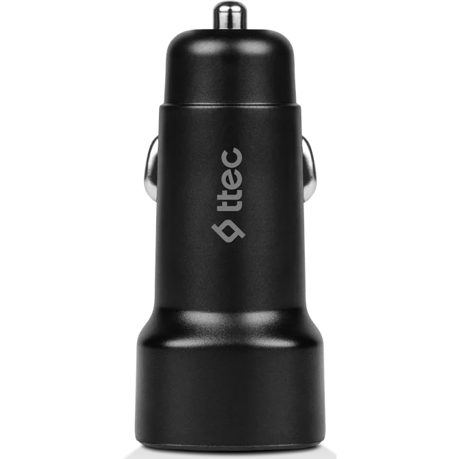 Автомобильное зарядное устройство ttec SmartCharger PD 30W Black (2CKP01S) - фото 3