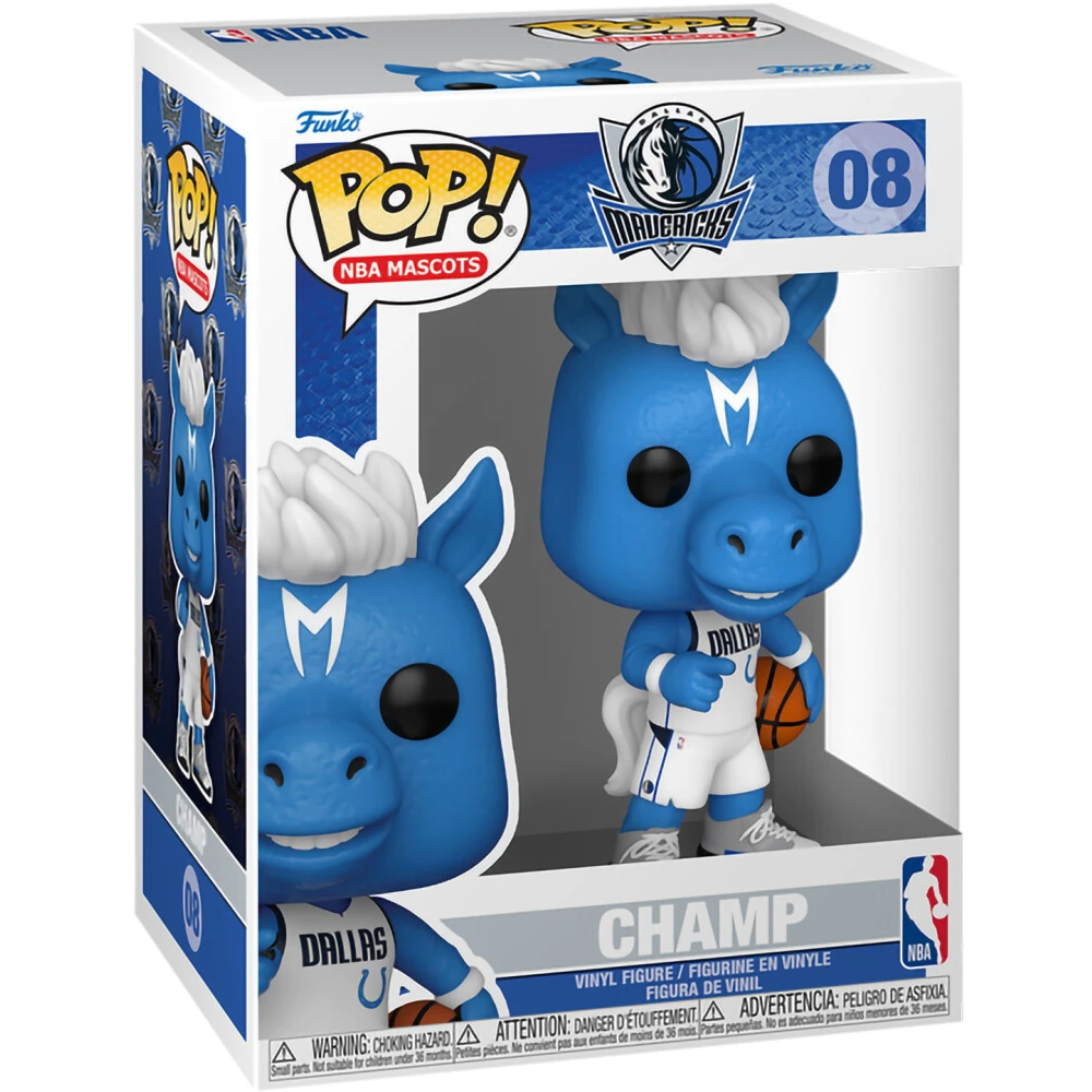 Фигурка Funko POP! NBA Mascots Dallas Champ (08) - 52168 - фото 2