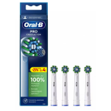 Насадка для зубной щётки Oral-B EB50RX-4 Pro Cross Action White, 4 шт.
