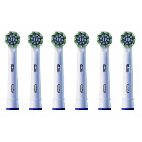 Насадка для зубной щётки Oral-B EB50RX-6 Pro Cross Action White, 6 шт.