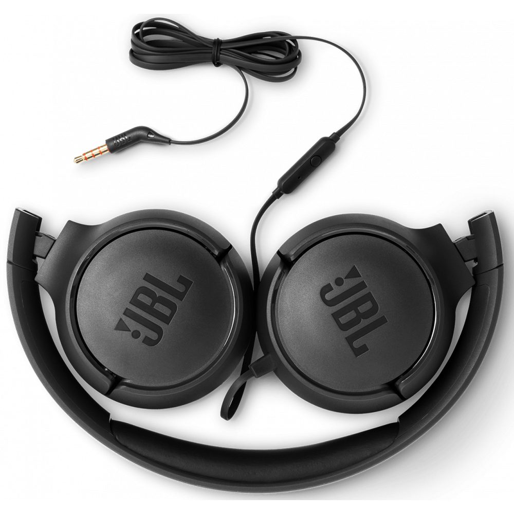 Гарнитура JBL Tune 500 Black - JBLT500BLK - фото 3
