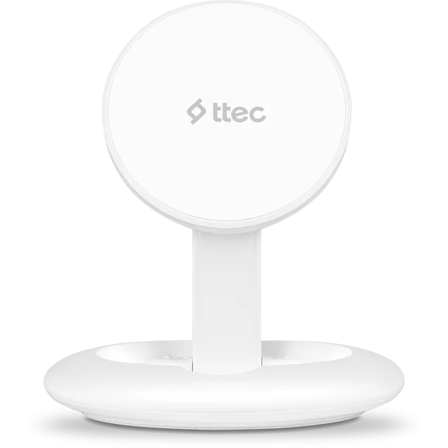 Беспроводное зарядное устройство ttec AirCharger Up M White