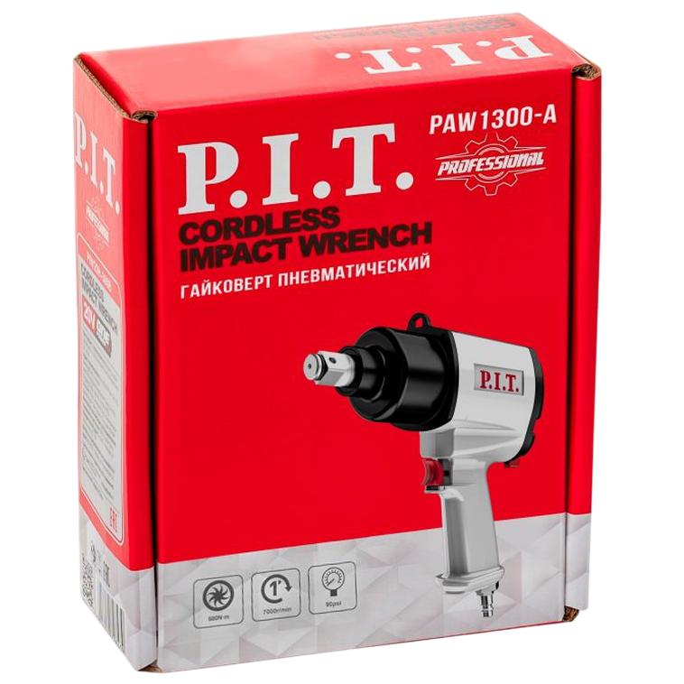 Гайковёрт пневматический P.I.T. PAW1300-A - фото 3