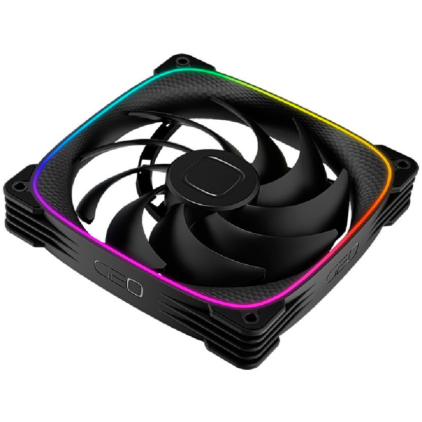 Вентилятор для корпуса Geometric Future Squama 2503B-14 Black (3 шт.) - 1F2503B314000 - фото 3