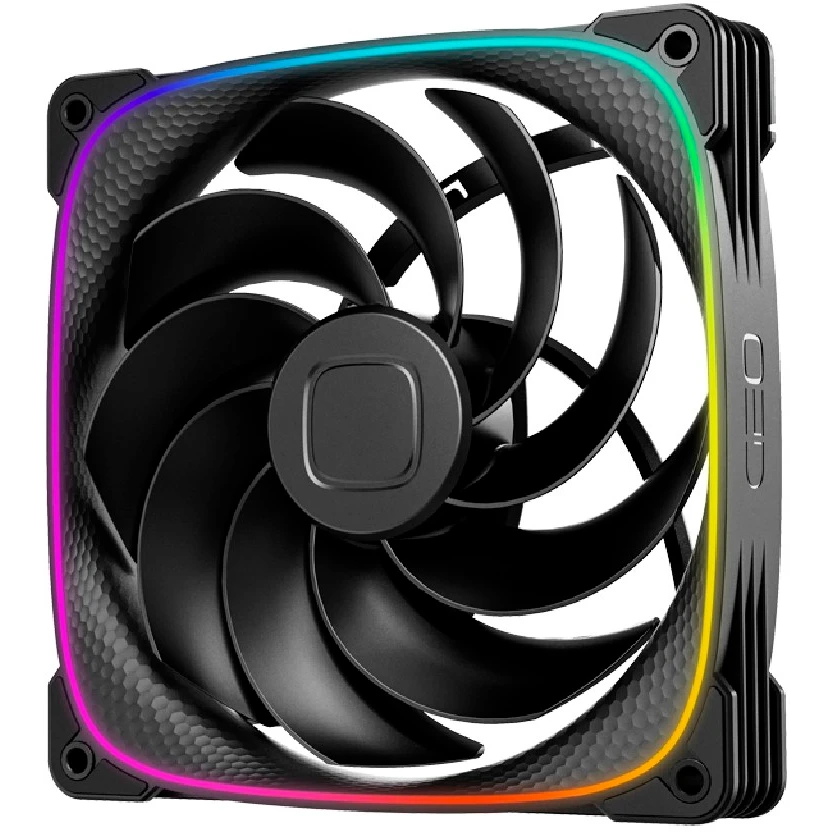 Вентилятор для корпуса Geometric Future Squama 2503RB-14 Reverse Black (3 шт.) - 1F2503R314000 - фото 3