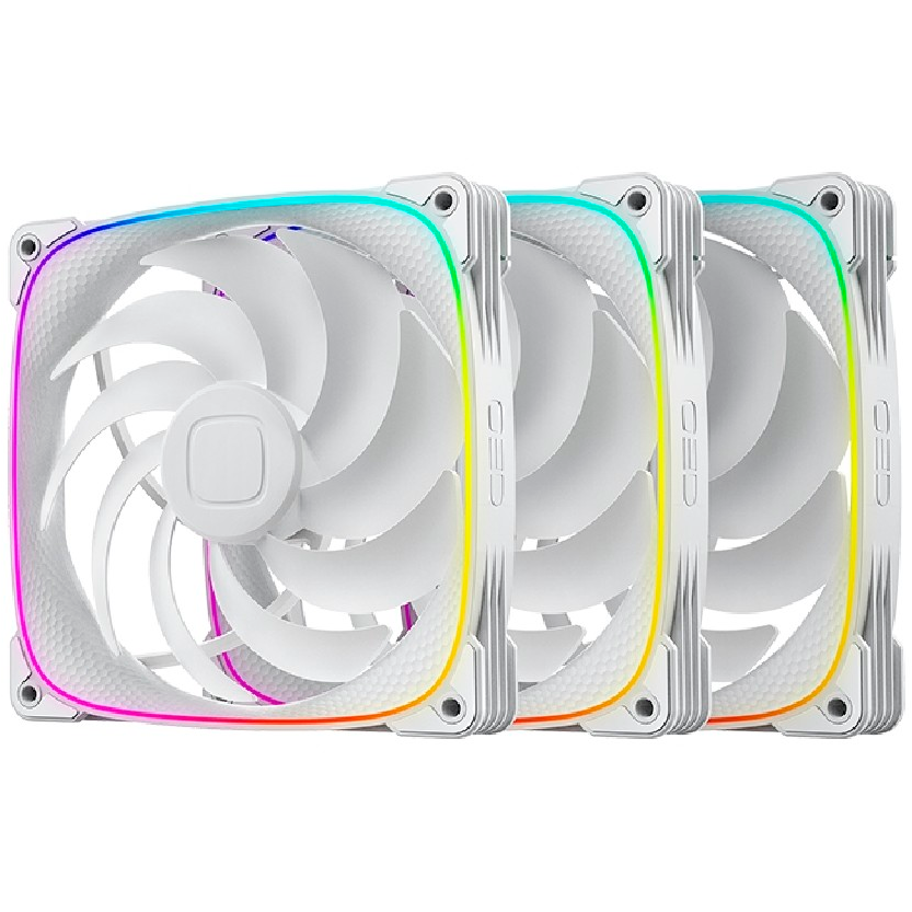 Вентилятор для корпуса Geometric Future Squama 2503W-14 White (3 шт.)