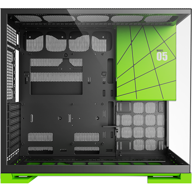 Корпус Geometric Future Model 5 ARGB Black/Green - 1AM5WKNV01100 - фото 8
