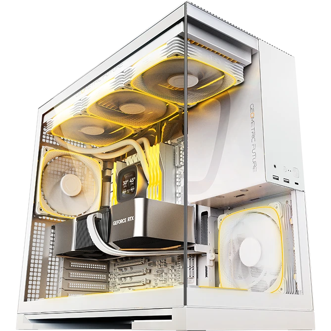 Корпус Geometric Future Model 5 ARGB White - 1AM5WKWT01100 - фото 9