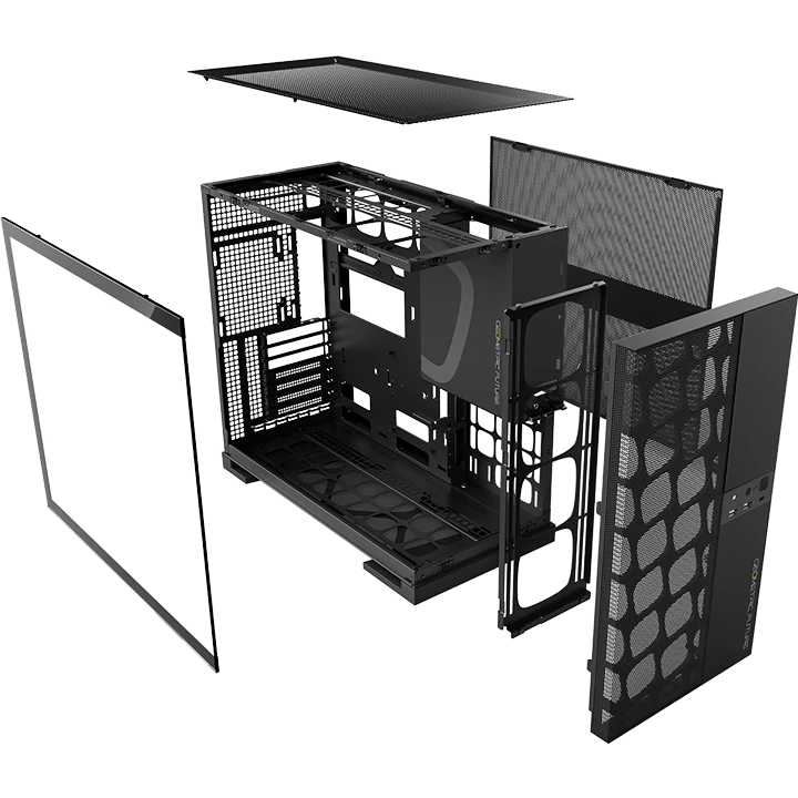 Корпус Geometric Future Model 5 Vent Black - 1AM5VTBK00100 - фото 2