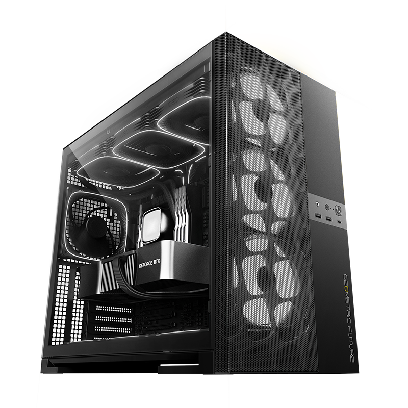Корпус Geometric Future Model 5 Vent Black - 1AM5VTBK00100 - фото 7