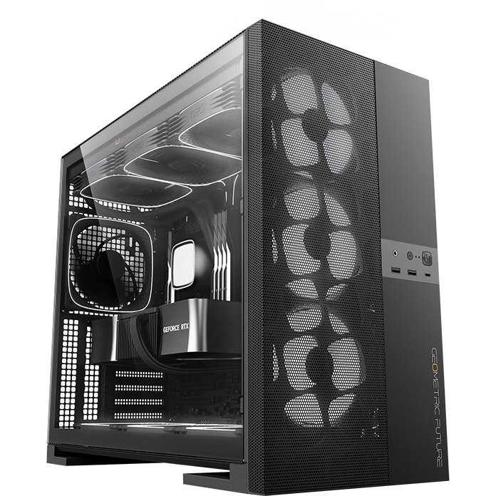 Корпус Geometric Future Model 5 Vent Black - 1AM5VTBK00100 - фото 8