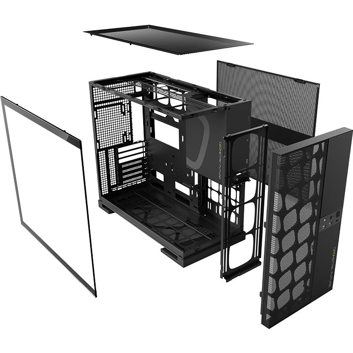 Корпус Geometric Future Model 5 Vent ARGB Black - 1AM5VTBK01100 - фото 4