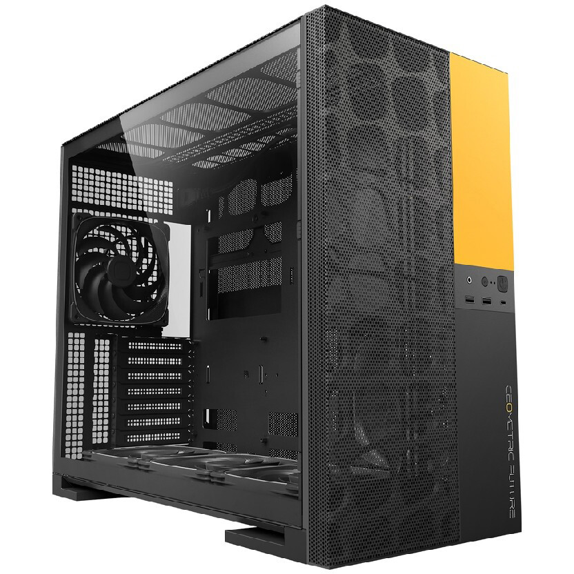 Корпус Geometric Future Model 5 Vent ARGB Black/Yellow - 1AM5VTBY01100 - фото 2