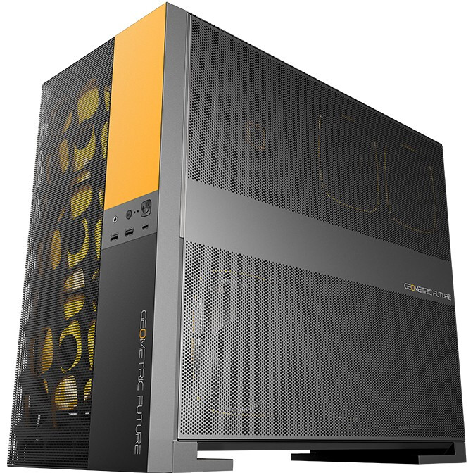 Корпус Geometric Future Model 5 Vent ARGB Black/Yellow - 1AM5VTBY01100 - фото 7