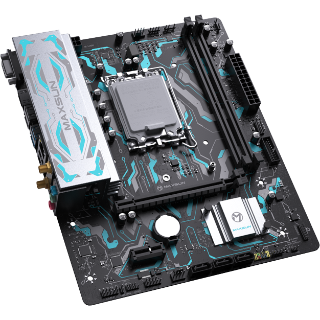 Материнская плата Maxsun B760M GAMING WIFI GANK V2 - MS-B760M GAMING WIFI GANK V2 - фото 2