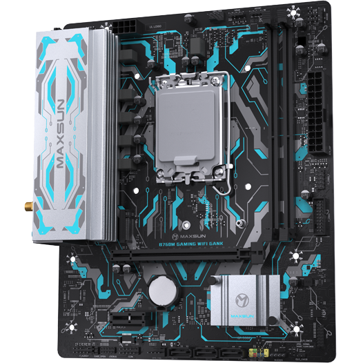 Материнская плата Maxsun B760M GAMING WIFI GANK V2 - MS-B760M GAMING WIFI GANK V2 - фото 3