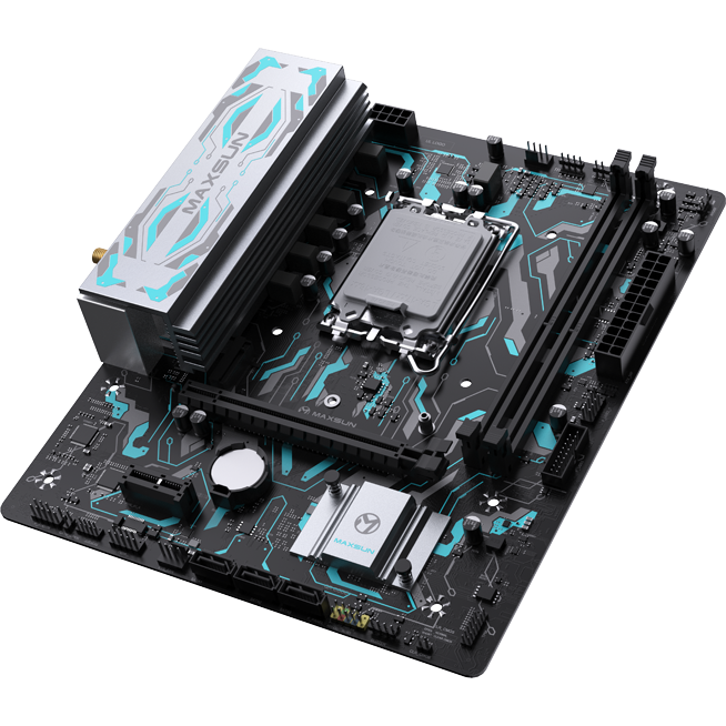 Материнская плата Maxsun B760M GAMING WIFI GANK V2 - MS-B760M GAMING WIFI GANK V2 - фото 4