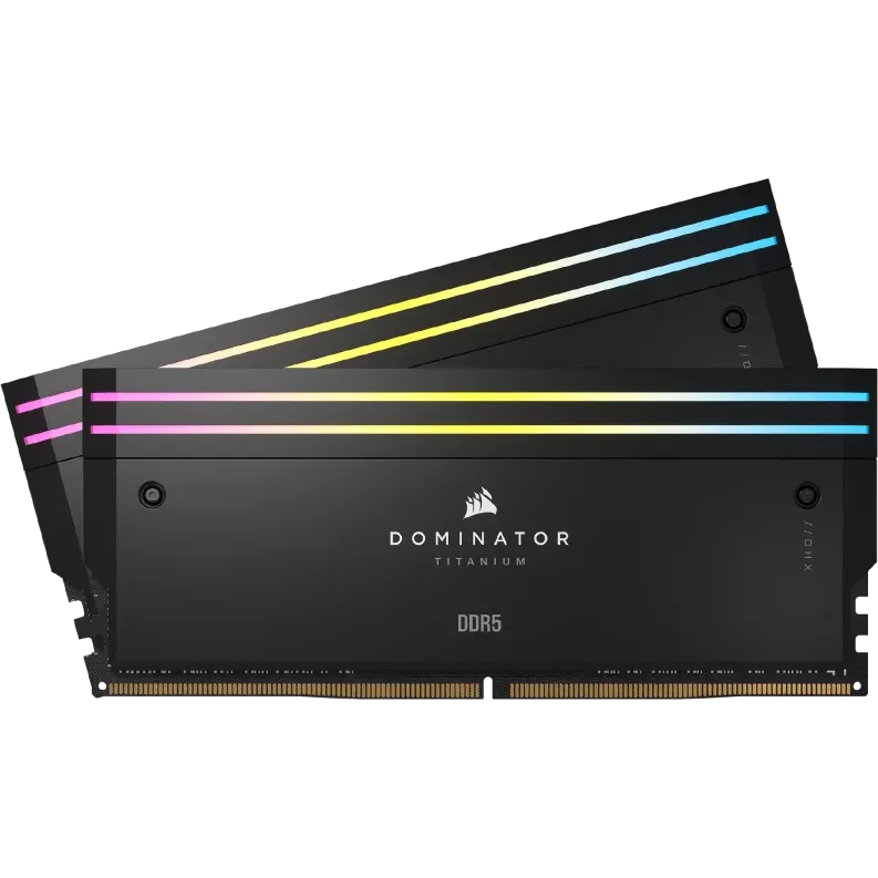 Оперативная память 96Gb DDR5 7000MHz Corsair Dominator Titanium RGB (CMP96GX5M2B7000C40) (2x48Gb KIT)